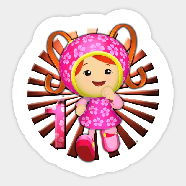 umizoomi 1 Sticker by heromaskcat